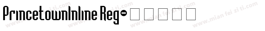 Princetownlnline Reg字体转换
